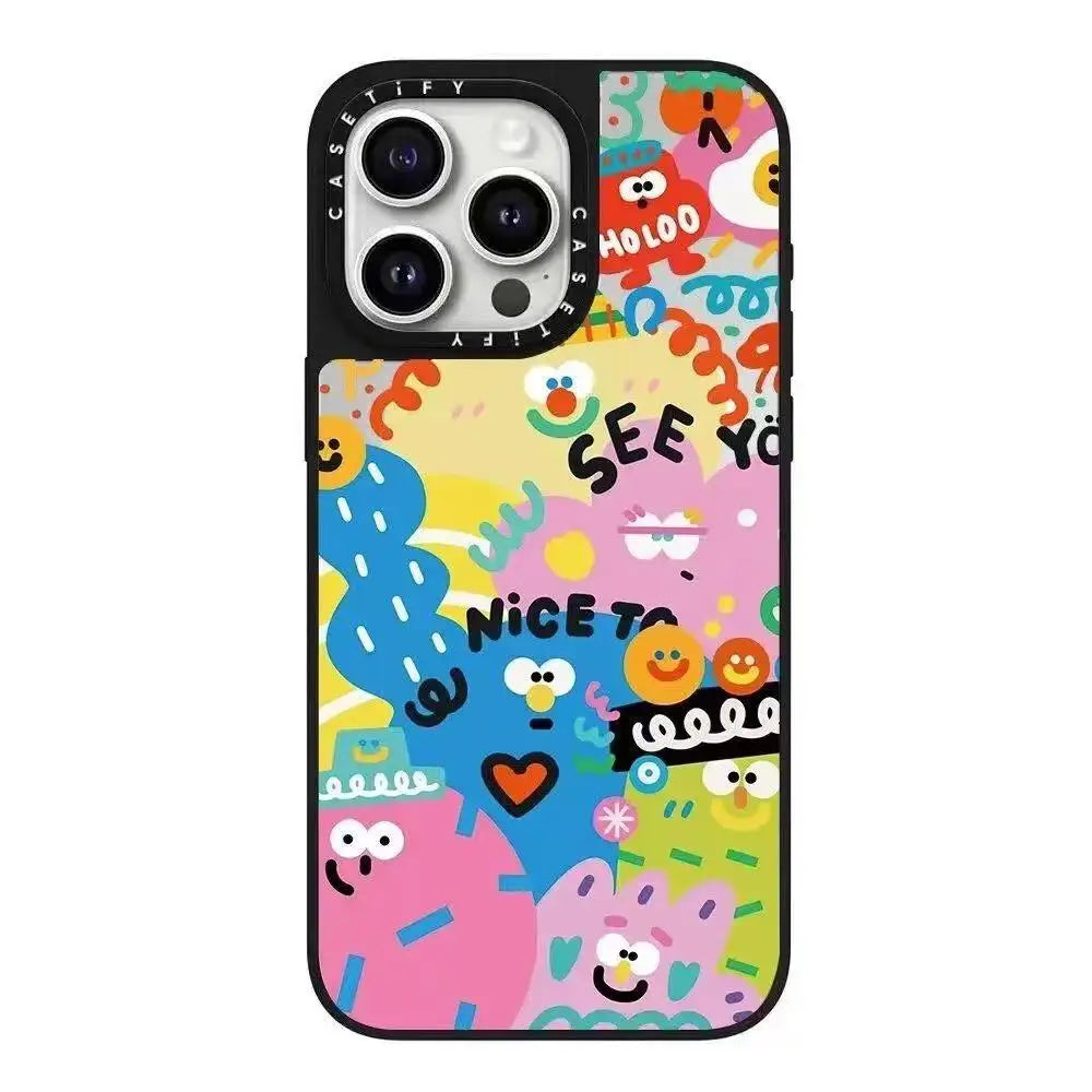 FunnyRich Collaborative Monster Design Phone Case for iPhone 16 pro Max - Vibrant Cartoon Creature-themed Apple Case FunnyRich Collaborative Monster Design Phone Case for iPhone 16 pro Max - Vibrant Cartoon Creature-themed Apple Case
